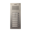 Commax Domofon wielorodzinny zestaw domofonowy stacja bramowa dla ośmiu abonentów DR-8UM + 8 unifonów DP-SS