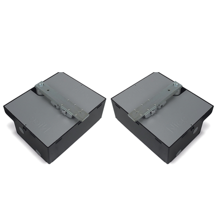 Nice BIG FAB BM5024 podziemny zestaw automatyki 24V do bram skrzydłowych o szerokości bramy do 10m, dla skrzydła o długości do 5m