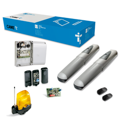 Came Axo AX402306 zestaw automatyki 230V do bramy skrzydłowej o szerokości bramy do 8m, dla skrzydła o długości do 4m, zestaw z lampą