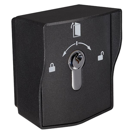 Scot KS-3W metalowy przełącznik kluczykowy natynkowy, zewnętrzny