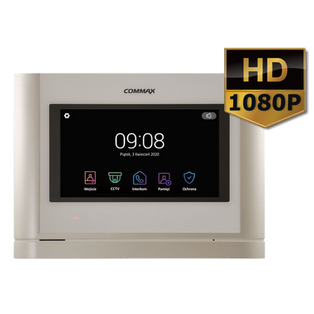 Commax CDV-70MF(DC) monitor 7" z serii "Fine View HD" z doświetleniem LED