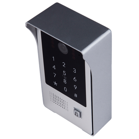 Vidos S20DA jednoabonentowa stacja bramowa z wbudowanym dotykowym zamkiem szyfrowym i czytnikiem zbliżeniowym