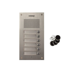 Commax DR-6UM/RFID stacja bramowa 6-abonentowa z czytnikiem RFID