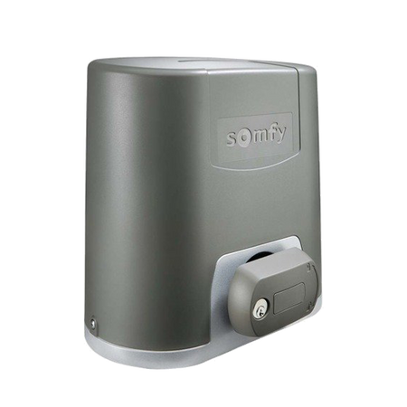 Somfy ELIXO 500 230 V RTS 1216450 Comfort Pack zestaw automatyki do bram przesuwnych do 8 m i 500 kg