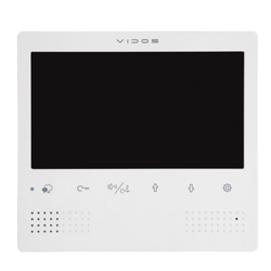 Vidos M1023W wideodomofon cyfrowy, monitor dwuprzewodowy przeznaczony do pracy w systemach DUO