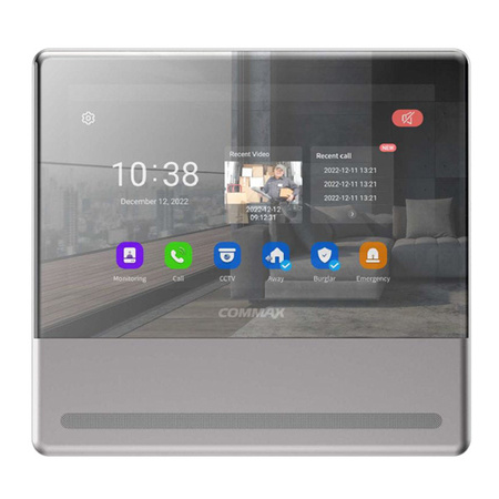 Commax CIP-70QPT NEO SILVER dotykowy monitor 7" głośnomówiący 