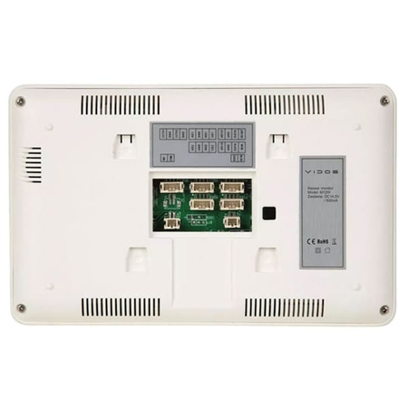 Vidos M12W wideodomofon monitor głośnomówiący z ekranem LCD 7"