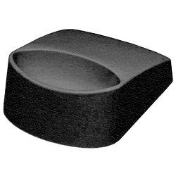 Hormann 437077 podstawka nadajnika do pilotów HS i HSS kolor czarny (powierzchnia strukturalna)