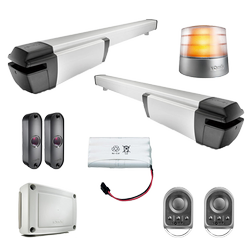 Somfy IXENGO L 3S RTS 1216555 zestaw automatyki do bram skrzydłowych do 4 m i 400 kg, napęd do bramy skrzydłowej