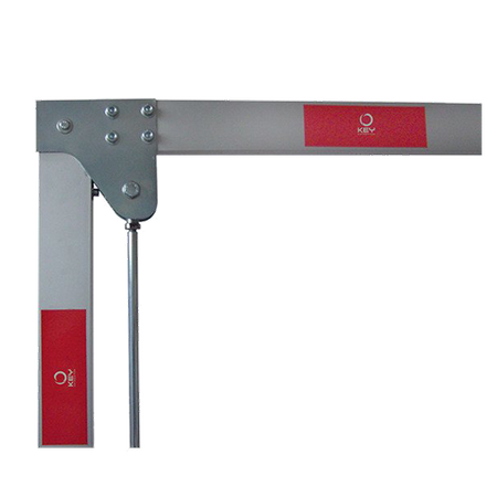 KEY AS-SNO3 ramię łączone ze złączem max długość 3m do szlabanu ALT