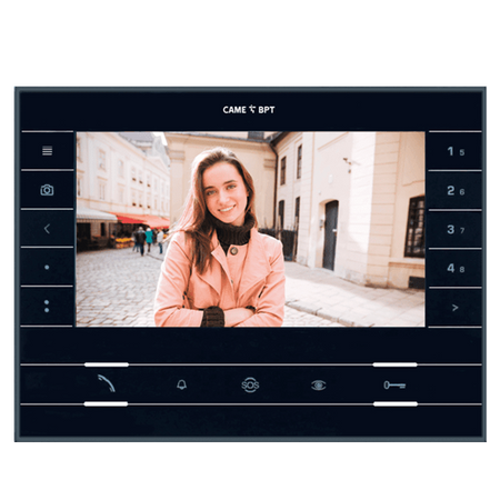 Came wideodomofon FUTURA X2 BK 62100550 bezsłuchawkowy odbiornik wideo z ekranem LCD 7"