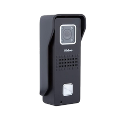 Vidos S6B stacja bramowa jednoabonentowa kamera dla systemów wideodomofonowych kolor czarny