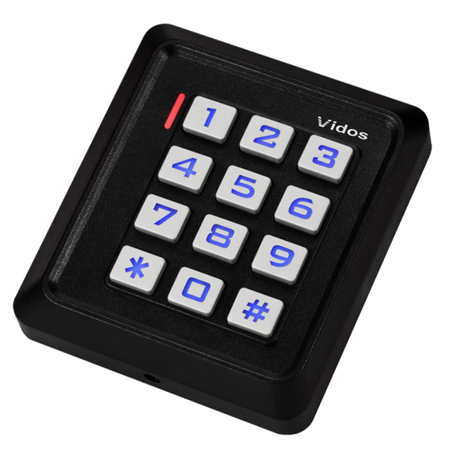 Vidos ZS40B autonomiczny, jednostrefowy zamek szyfrowy z wbudowanym czytnikiem RFiD