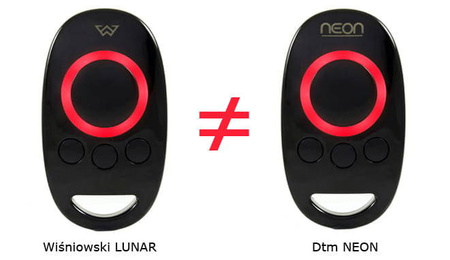 Pilot do bramy 4-kanałowy Wiśniowski LUNAR U-Move Intro Cover