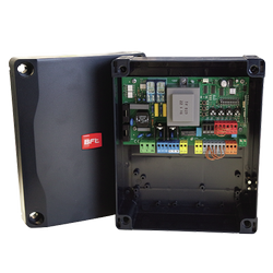 BFT ALENA SW2 centrala sterująca ze spowolnieniami, przełącznikami DIP i potencjometrami