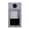 Vidos S2404-N czteroabonentowa stacja bramowa wideodomofonu z serii Villa z wbudowanym czytnikiem zbliżeniowym RFID montaż natynkowy