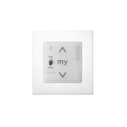 Somfy 1811583 Smoove UNO A/M io Pure radiowy sterownik napędu przewodowego + ramka