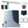 Nice ROBUS 600 zestaw automatyki 24V do bram przesuwnych o ciężarze do 600kg, z wbudowaną centralą sterującą BLUEBUS zestaw z listwą zębatą i lampą