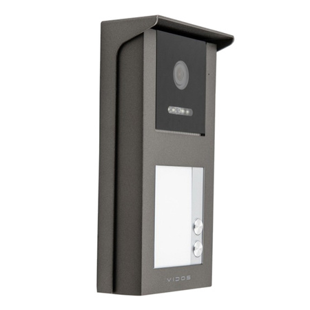 Vidos S101-2 dwuabonentowa stacja bramowa przeznaczona do pracy w systemach IP