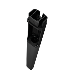 Came DIR-PN aluminiowe przedłużenie do kolumny DIR-LN o wysokości 0,5m, kolor czarny