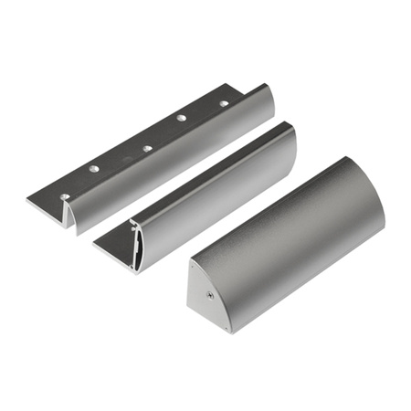 Scot BK-600ZLC2 uchwyt montażowy typu "ZL" z maskownicą do drzwi otwieranych do wewnątrz do zwór: EL-600SL2, EL-600TSL2