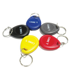 Came RTAG5PL breloki zbliżeniowe 125 kHz – czarny, niebieski, żółty, czerwony oraz szary (5 sztuk)