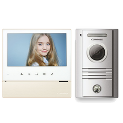 Commax wideodomofon monitor 7" CDV-70H WHITE + kamera DRC-40K