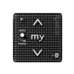 Somfy 1811015 Smoove 1 A/M IO Black Shine radiowy nadajnik naścienny