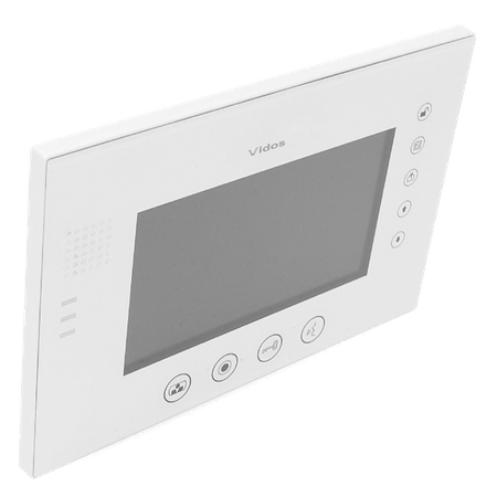Vidos M670W-S2 wideodomofon analogowy, monitor głośnomówiący z ekranem LCD 7"
