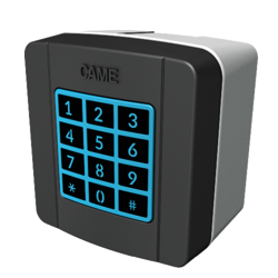 Came SELT1BDG montowana natynkowo klawiatura z 12 klawiszami i podświetleniem 806SL-0280