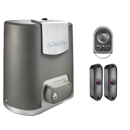 Somfy ELIXO 500 3S io 1216507 zestaw automatyki do bram przesuwnych do 8 m i 500 kg ELIXO500