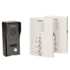 Orno OR-DOM-RE-920/W ELUVIO INTERCOM domofon, zestaw domofonowy jednorodzinny z interkomem, bezsłuchawkowy, biały