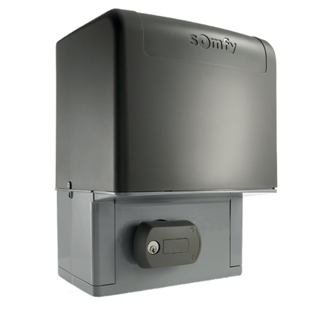 Somfy ELIXO 2000 230 V RTS zestaw automatyki do bram przesuwnych do 20 m i 2000 kg