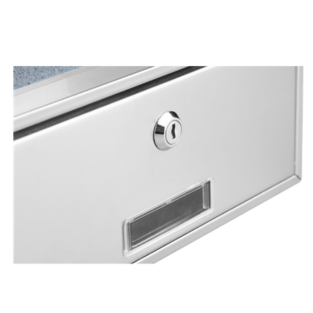 Vidos S1401D-SKM skrzynka na listy z wideodomofonem z wbudowanym zamkiem szyfrowym