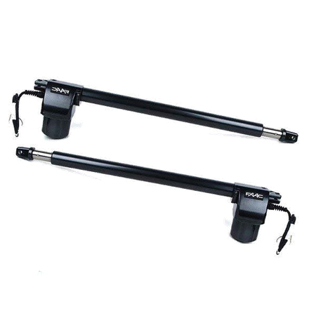 Faac 414 ALFA SHORT zestaw automatyki do bramy skrzydłowej o szerokości bramy do 3,6m z pilotem FDS