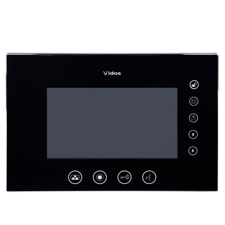 Vidos zestaw wideodomofonowy monitor M670B-S2 + stacja bramowa S50D