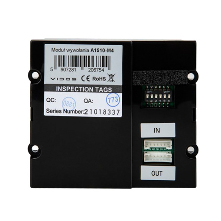 Vidos A1510-M4 moduł wywołania Vidos Duo