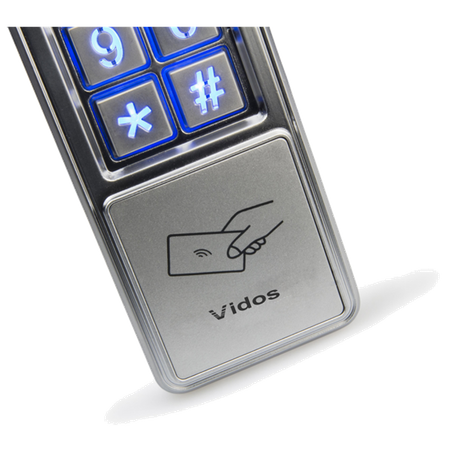 Vidos ZS52 autonomiczny, elektroniczny zamek szyfrowy z wbudowanym czytnikiem RFiD