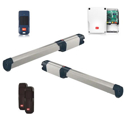 BFT PHOBOS BT KIT B40 zestaw automatyki do bram skrzydłowych o wadze do 700kg i długości skrzydła do 4m