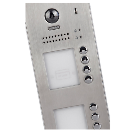 Vidos S1108A ośmioabonentowa stacja bramowa z wbudowanym czytnikiem zbliżeniowym do systemu Vidos Duo