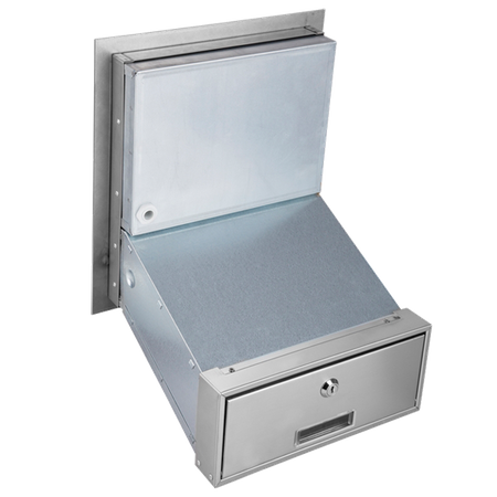 Vidos S1201A-SKM skrzynka na listy z wideodomofonem z czytnikiem zbliżeniowym