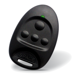 Came PL0022 Pilot SP4G SPACE czterokanałowy zmiennokodowy z gładkim wykończeniem przy zawieszce