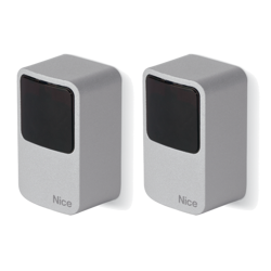 Nice EPMA fotokomórki (nadajnik+odbiornik), zasięg 30m, kąt widzenia 10°, aluminiowa obudowa