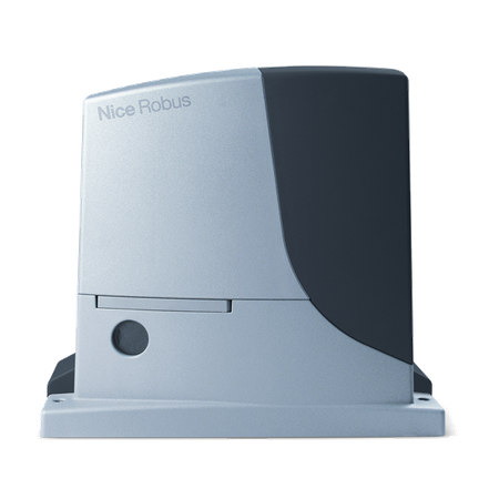 Nice ROBUS 600 zestaw automatyki 24V do bram przesuwnych o wadze do 600 kg, zestaw z pilotami SMILO