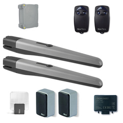 Nice TOONA 5015 TO5015 zestaw automatyki 230V do bram skrzydłowych o szerokości bramy do 10m, dla skrzydła o długości do 5m