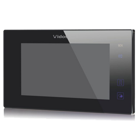 Vidos M1021B wideodomofon cyfrowy, monitor dwuprzewodowy przeznaczony do pracy w systemach DUO i DUO MULTI