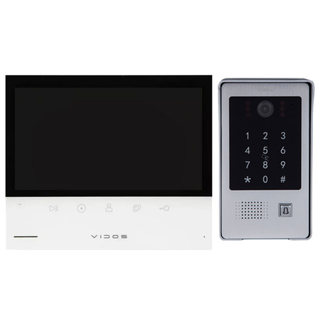 Vidos zestaw wideodomofonowy z serii Vidos X monitor M13-XT z wbudowanym WiFi + stacja bramowa S20DA