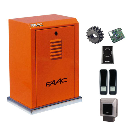 Faac 884 MC 3PH PREMIUM zestaw automatyki do bramy przesuwnej o wadze do 3500kg
