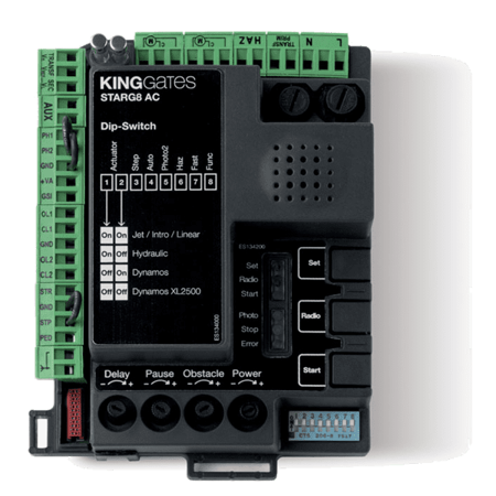 King Gates STARG8AC BOX centrala sterująca w obudowie do siłowników 230V