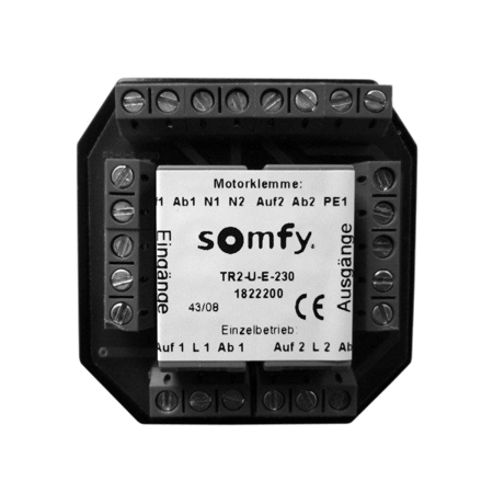 Somfy 1822200 TR2-U-E-230 przekaźnik separujący 